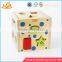 wholesale children coordinating eye and hand wooden educational toys funny shape blocks kids wooden educational toys W12D067