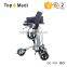 China suppliers TOPMEDI Rehabilitation Therapy Supplies lightweight 4 wheel folding rollator walker