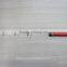 Charming Red 63cm Ice Fishing Rod with Carbon Fiber Blank and Cork Handle
