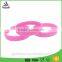 High quality professional BPA Free 100% food grade silicone wristband