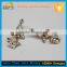 2017 Luxury Women's Imitation Pearl Flower Shaped Statement Drop Stud Wedding Earrings