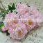 artificial flower real touch peony china silk flowers wholesale flower head