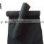 30cm*300cm black color burlap runner sewn edge on small rolls
