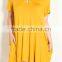 designer one piece short dress V-NECK TEE DRESS 95% RAYON 5% SPANDEX STRAPPY SOLID JERSEY KNIT party dress lady