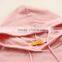 Hot sale cheap girls printed pullover autumn hoodies cut and sew hoodie