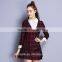 Latest fashion dress women winter 2017 new design hoodie long sleeve letter printed winter dress