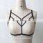 bondage garter belt harness belt lingerie No Cup Expose Breast Band Bra garter belt underware string thongs fashion ladies' belt