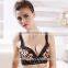 Custom bra manufacture ladie' sexy image shelf bra