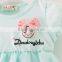 Cute puffy girl casual dress smile face girl fancy frocks