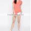 Women Short Sleeve Polo T-shirt Solid Polo Collar Shirt Wholesale China