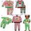 Wholesale Woolen Striped Christmas Children Pajamas