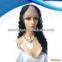 2014 New fashion female deep wave brazilian human hair u part wigs for sale