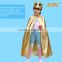 Prince design adults halloween costumes with gold color