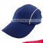 Customize dry fit 100%polyester 4 panel low crown sports cap blue blank baseball caps