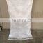 White Lace Full Lining Fabric For Wedding Chair Cover