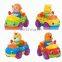 Mini Cartoon Friction Car Toys For Baby Mini Plastic Car