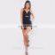 2015 Fashion style clothes for Women new design playsuit in black