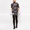 100 polyester streetwear dye sublimation t shirt printing