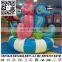 Custom Inflatable Seahorse trampoline Indoor ball Pool Playground with Trampoline Slide