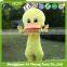 Factory custom high quality plush animal mascot costume clothing /plush duck costume