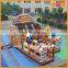 2017 China inflatable slide children outdoor playground big inflatable Egypt tour obstacle slide for sale