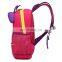 China factory price safty kids school backpack spotted