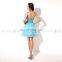 Wholesale Fashion Sweetheart Cocktail Dress Mini Sequins Lace-up Tulle Homecoming Dresses SD034