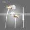 Professional In-Ear Earphone Metal Heavy Bass Sound Quality Music Earphones with speaker