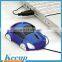 Logo Branded Beautiful unique car shape wired mouse for promotion gifts