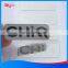 New Design Aluminum private custom vinyl logo sticker