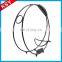 Wholesale Promotional Price Home Decorative Round Metal Wall Wine Mounted Rack