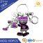 Newest customized High-grade rhinestone crystal ball keychain