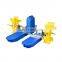 0.75KW fish pond water paddle wheel aerator