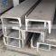 standard length 6M 9M 12M of c channel u profile steel beam sizes channel steel