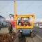 Factory outlet diesel power hydraulic load pile driver for highway guardrail