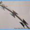 Protection Razor Barbed Wire Concertina Wire Thickness 0.5±0.05 Certification ISO