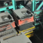 Automatic top & under flaskless green sand molding machine and foundry molding line for making foundry pieces