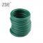 Green O Ring FKM Rubber Ring Seal 2mm Thick
