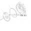 Excavator PC60-7 Engine 4D95 B3.3 6D95 Flywheel Gear Ring 6206-31-4792 6204-31-4192 6206-31-4790 6204-31-4520