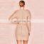 LAITE D2191 Hot sales fashion v-neck bodycon lace sexy dresses women pleated high waist casual dresses