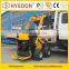 Mini skid loader chicken, cow dung cleaning machine