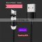 Data line three-in-one charging line fast charging for iphone Android C-type multi-function three-head USB magnet