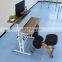 Factory quality stand computer desk modern table with wheels