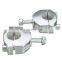 1 Pair Universal 7/8 Inch Handlebar Bar Riser Mount Bracket Clamp Bolt 47cc 49cc Fot Mini Moto Dirt Bike
