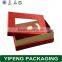 Yifeng factory open window see through paper shoe box