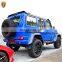 Carbon Fiber Roof Wing and Rear Spoiler for Bens g Class W463 B-bus Style