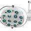 Medical equipment cold light 12 hole surgical shadowless lamp for operating lamp
