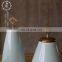 High temperature noverty home decoration ceramic jar with copper lid