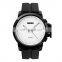 Fashion big dial SKMEI 1208 leather watch strap stainless steel back gifts for men cool wristwatches