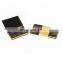 Custom black luxury high end book shape with sleeve empty cosmetic eyeshadow palette